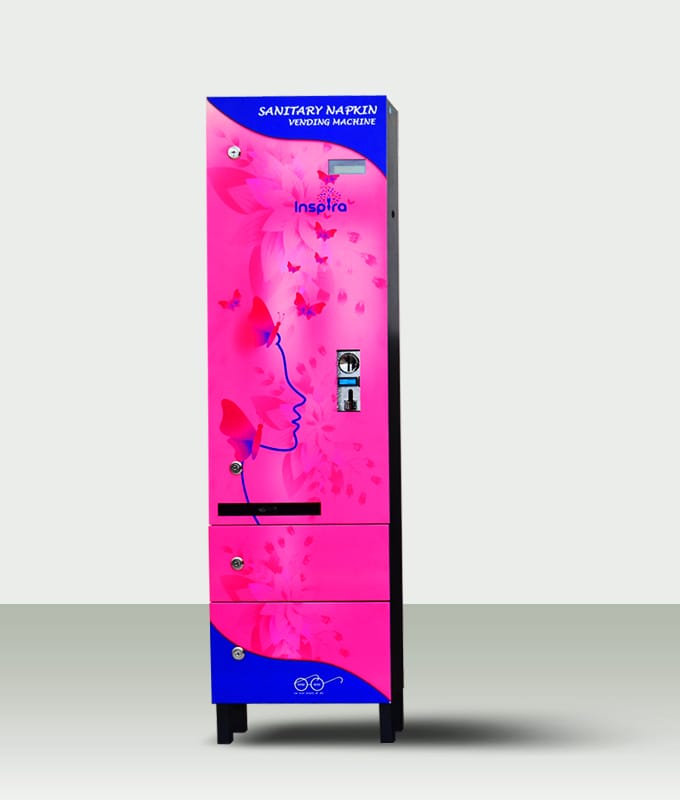 Premium sanitary napkin vending