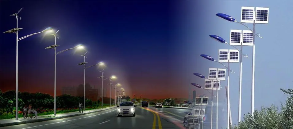 Solar street light
